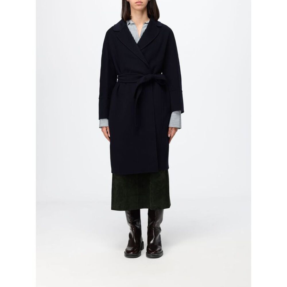 'S Max Mara Coat Woman Navy